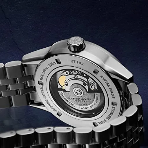 Reloj Automático De Hombres De Raymond Weil Freelancer, Dial