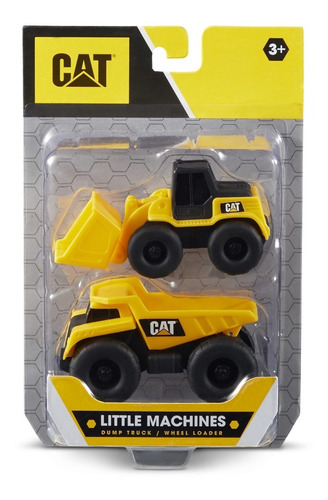 Cat - Little Machines - Set 2 Máquinas En Mini Cat Original