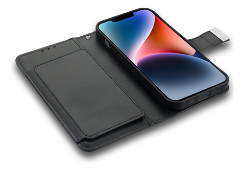 . Funda Mybat Cartera Para iPhone 14 Pro Max - Negra