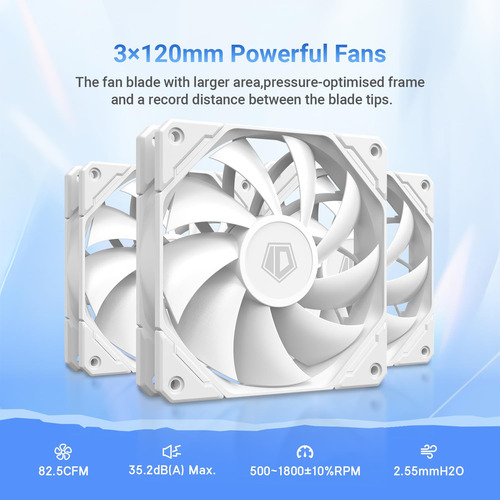 Cooler Líquido Id-cooling Fx360 Pro 360mm Blanco Unassigned