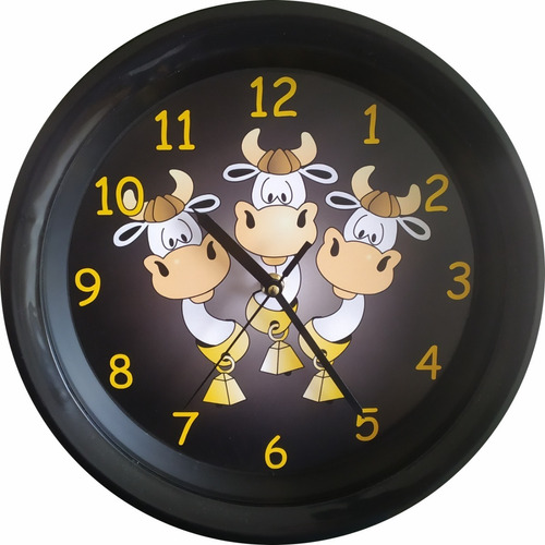 Reloj De Pared Vaquitas