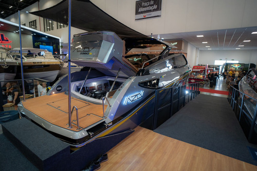 Lancha Azov Z380 Open 2025 0km! Até 60x - Nx Ventura Focker