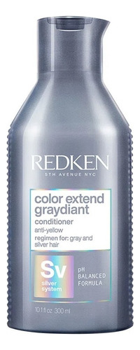 Redken Color Graydiant Condicionador Desamarelador 300ml Ful