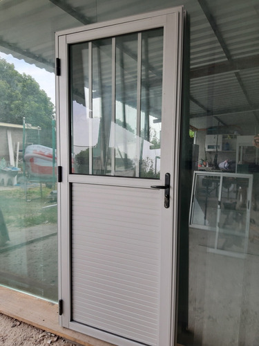 Puerta En Aluminio Super Oferta 80 X 200