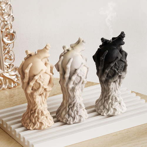 Juego De Moldes De Silicona Para Velas Y Resina 3d