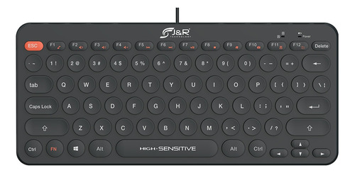 Teclado Multimedia Ergonomico Alambrico Idioma Español