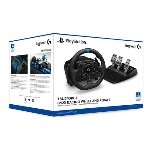 Imagen 1 de 2 de Volante Y Pedalera Joystick Logitech G923 Para play 4 play 5 Y Pc