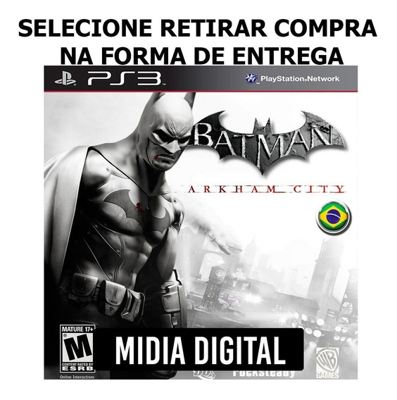 Ps3 Jogo Batman Arkham City 10 Out Of 10 Blus 30978 7466 | MercadoLivre ?