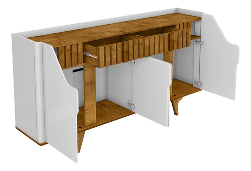 Aparador Buffet Danubio Blanco Natural