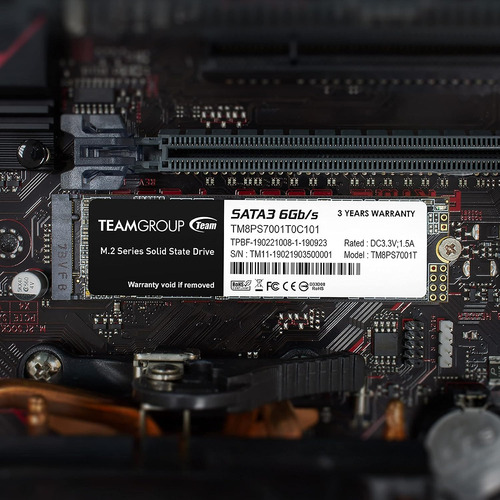 Teamgroup Ms30 1tb With Slc Cache 3d Nand Tlc M.2 2280 Sa...