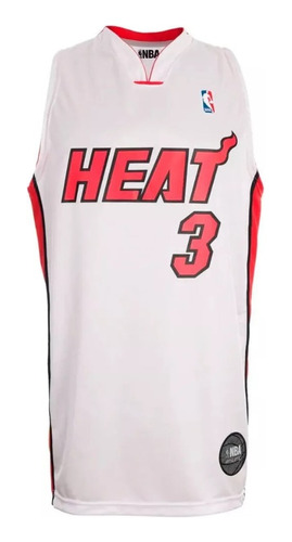 Camiseta Basquet Nba Miami Heat Licencia Oficial Dep