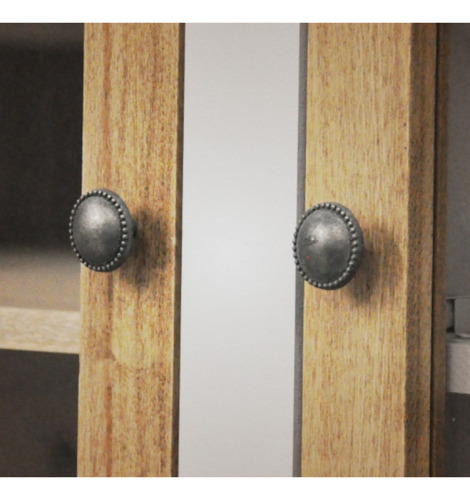 Tirador Neptuno Manija Mueble Cajón Color Negro