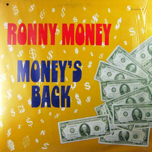 Ronny Money - Money's Back Singl Lp