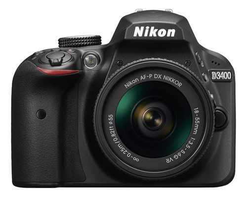  Camara Nikon D3400 Dslr Alta Definición 24,2mp