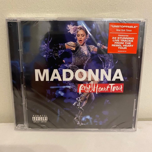 Madonna Rebel Heart Tour Eu Cd [nuevo]