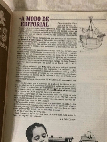 Revista Modelos Y Colecciones (Usado)