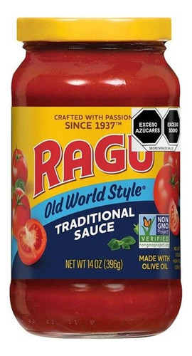 5 Pza Salsa Para Pasta RagĂș Tradicional 396 G
