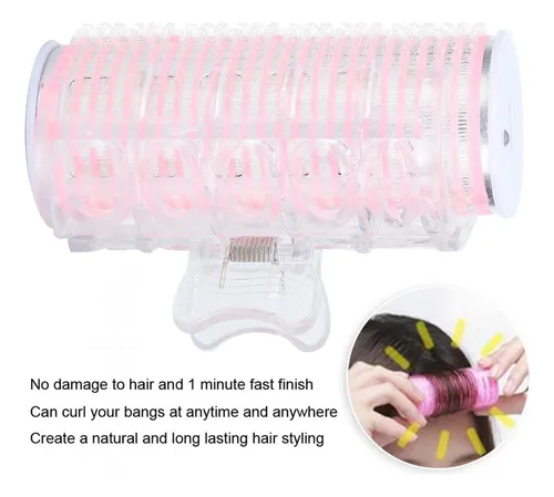 - Rodillo De Pelo Usb Portátil Con Flecos For Rizar El
