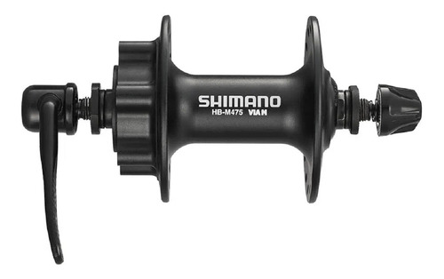 Cubo Dianteiro Shimano Deore M475 32 Raios Disco 6 Furos