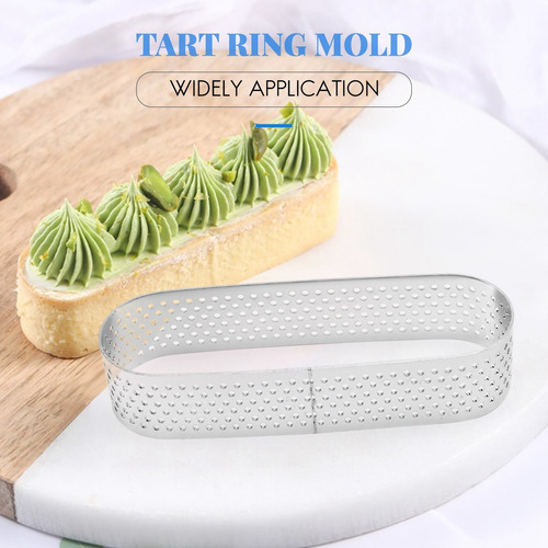 8 Moldes Ovalados Tartalets De Postre Francés Tarta Tarta D