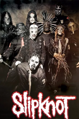  POSTER STOP ONLINE Slipknot - Póster de música / impresión  (collage de 9 imágenes) (tamaño 24 x 36 pulgadas) (juego de tiras de póster  y póster) : Todo lo demás