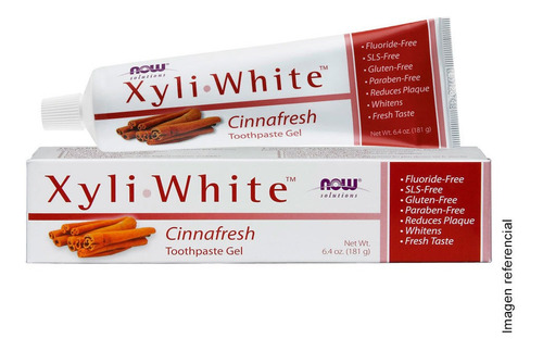 Now Pasta Dental Canela Sin Fluor Xyliwhite 181 Gr