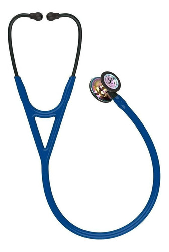 Estetoscópio Littmann Cardiology Iv Azul Marinho Black