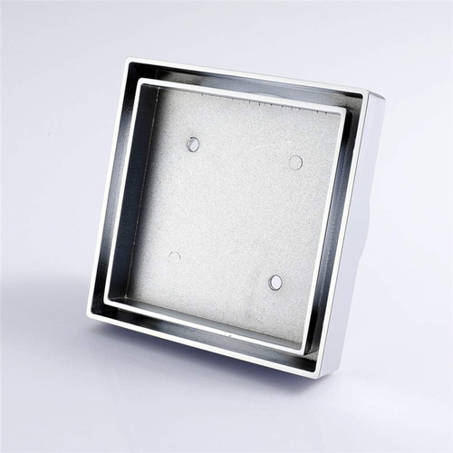 Drenaje De Piso En Acero Inoxidable 10x10cm Bari