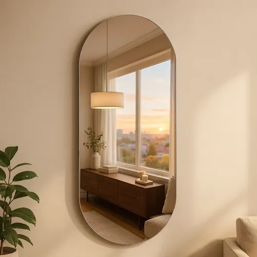 Espelho Grande Retangular Lapidado Pinterest 90x40cm Luxo — R$ 78,99 em Mercado Livre, 39% OFF