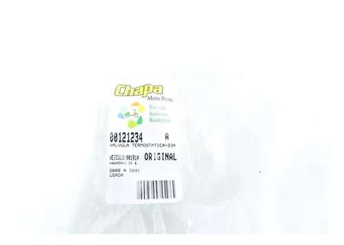 Válvula Termostática Kawasaki Zx 6 Zx6 00-01-234 | MercadoLivre