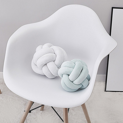 Mm A Almohada De Nudo Trenzado Cojín Con Relleno De Algodón