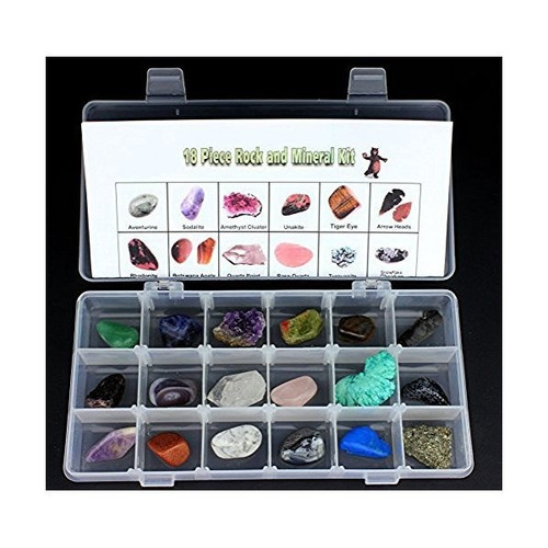 Rock And Educational Colección Mineral En Box Collection - 1