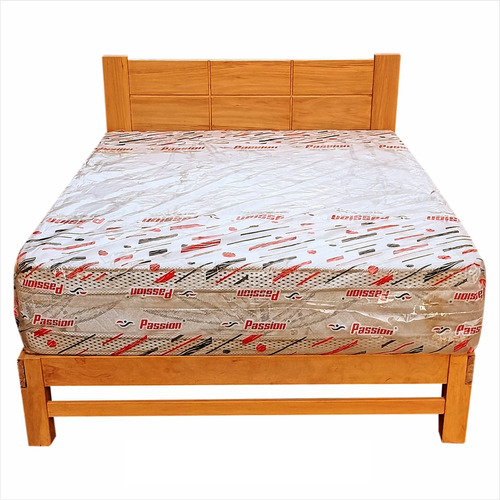 Cama Queen Size,madera Capirona,modelo Dony Wy