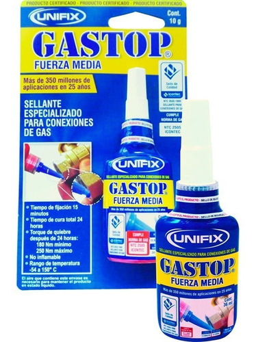 Soldadura Gastop Fuerza Media 10 Grs 