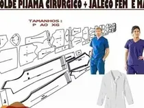 Comprar Kit Moldes Jalecos, 3 Feminino, Masc E Professora Por Email