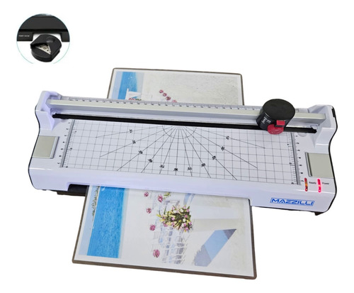 Plastificadora Refiladora Documentos A4 - 5 Funções Em 1