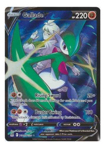 Gallade V Tg19/tg30 Ultra Raro Pokemon Tcg