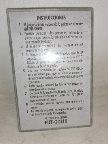 Fut-golin Francia 98 Juego De FĂștbol Vintage Copa Del Mundo (Usado)