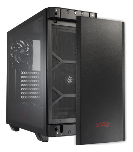 Gabinete Gamer Xpg Invader Atx Cristal Templado Rgb Negro