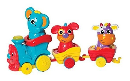 Playgro 6385511 Fun Friends Choo Choo Train Para Bebe Stem 