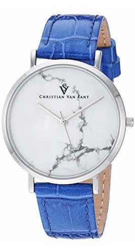 Reloj Casual De Mujer Christian Van Sant Lotus, Acero Inoxid