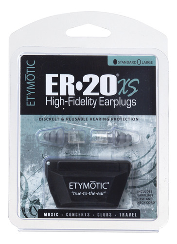 Protectores Auditivos Etymotic Er20xs Standard Frost Earplug