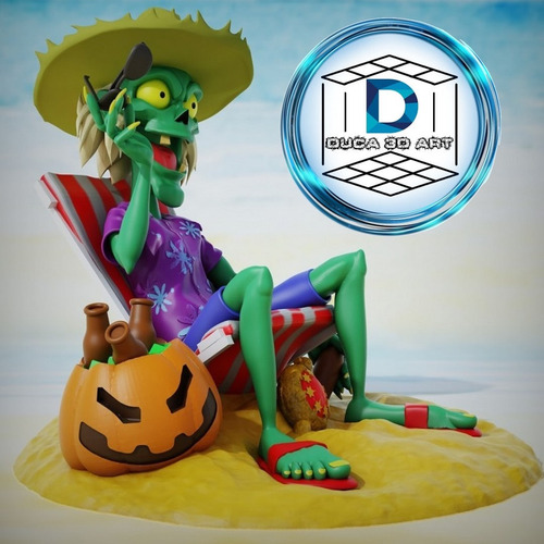 Figura The Cryptkeeper Guardián De La Cripta - Impresión 3d