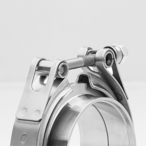 Abraçadeira V-band + Par Flanges 2,5 Pol Inox Bärenwald