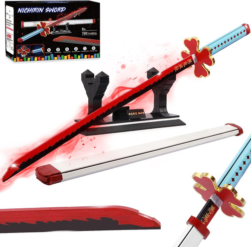 Demon Slayer Swords Compatibles Con Lego, 39 Pulgadas Kanroj