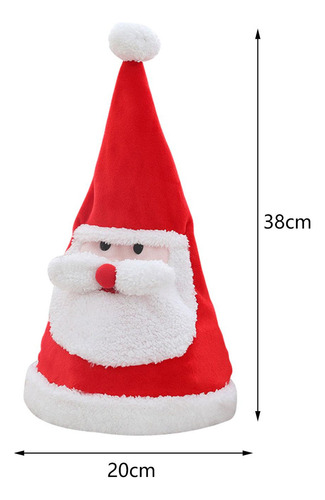 Para Gorro De Papá Noel Gorro De Navidad Cantando Y Bailando