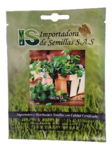 Semilla De Menta Planta Aromatica Para Huertos Y Jardin