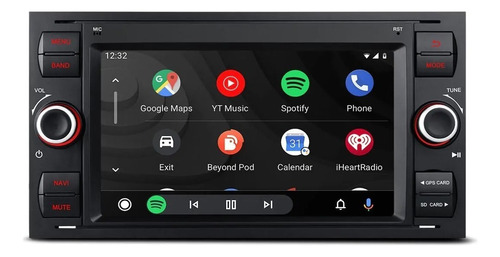 Android Ford Carplay Focus Ikon Transit Gps Wifi Touch Radio