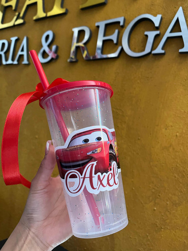 Vaso De Popote Personalizado