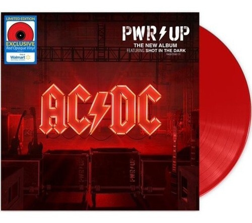 Ac/dc -power Up X 1 Red Opaque Vinyl (exclusividade Walmart